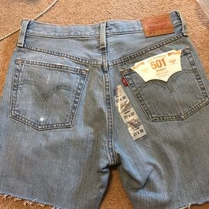 Levis Jean Shorts 501